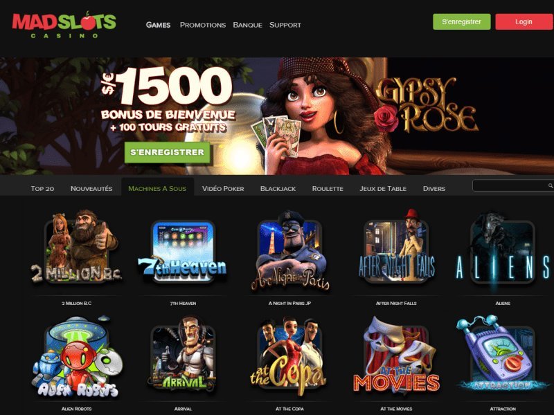 Présentation de madcasino app
