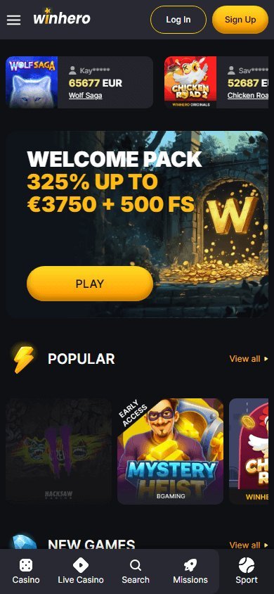 Discover winhero promotions